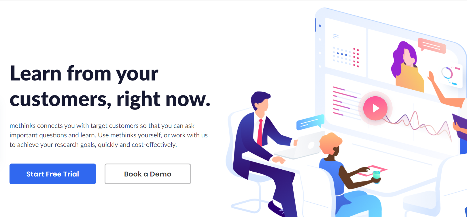 $5 (£4) Extra On Your First Session With Methinks