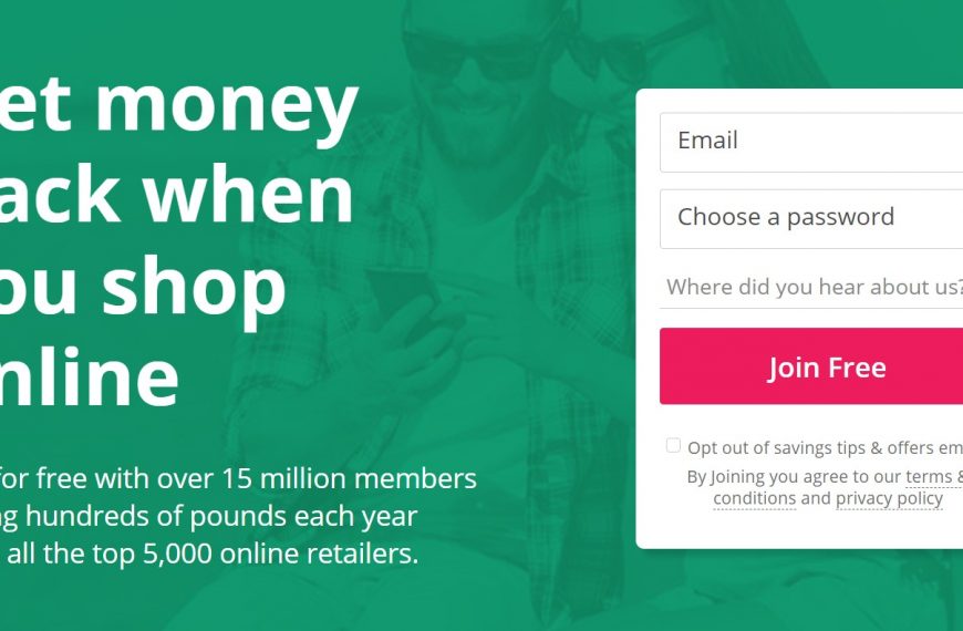 £40+ Worth Of FREE Cashback With Topcashback